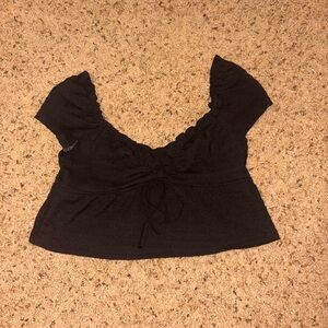 Elegant Black Women's Top